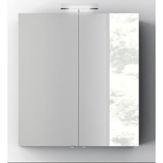 Medicine Cabinet Wall Mounted 28 Inch Medicine Cabinet with Mirror and 2 Doors ACF S727